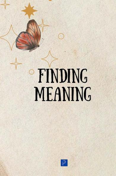 Finding Meaning Journal (For January Feburary March)(B/w Hardcover Edition)