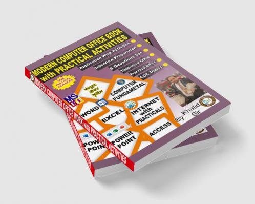 Modern Computer Office Book With Practical Activities