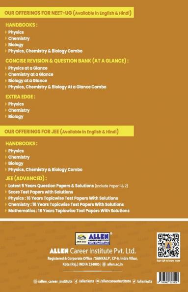 Indian Olympiad Qualifier in Mathematics (IOQM/Pre-RMO) Solutions to Part 1 & 2 Books for Class 8 to 12 by ALLEN