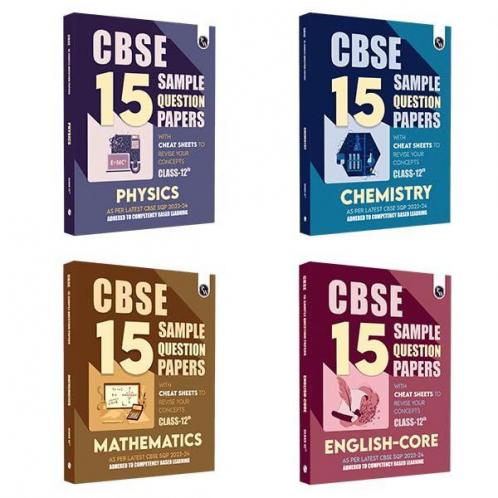 Cbse 15 Sample Question Papers Class 12 Physics Chemistry Mathematics English For 2024 Exam (Mock Test Paper) Adhering To Competency - Based ... Sheet For Revision | Pyq 2023 Solved Paper