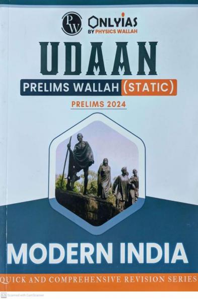 PW UPSC UDAAN Prelims Wallah - Modern India
