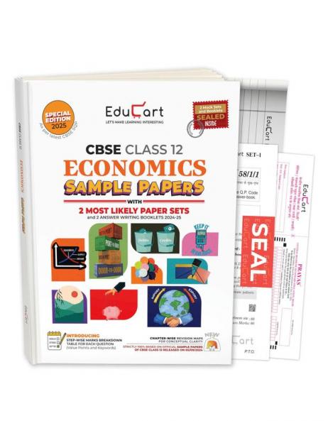 Educart CBSE Economics Class 12 Sample Papers 2024-25 (On Latest CBSE Sample Paper of 5th Sep 2024)