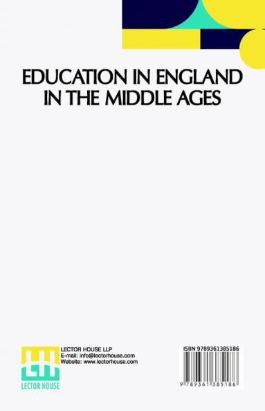 Education In England In The Middle Ages