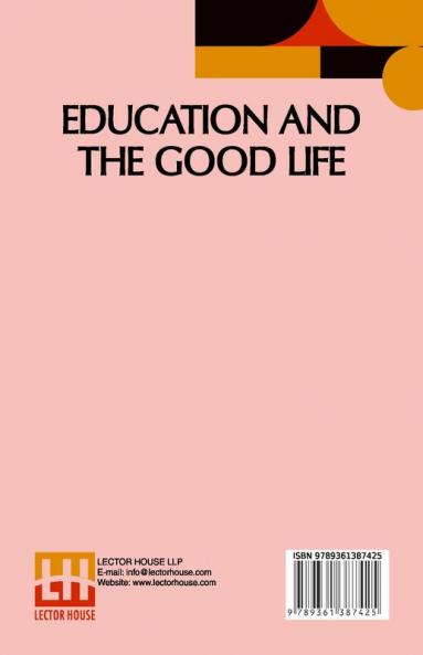 Education And The Good Life