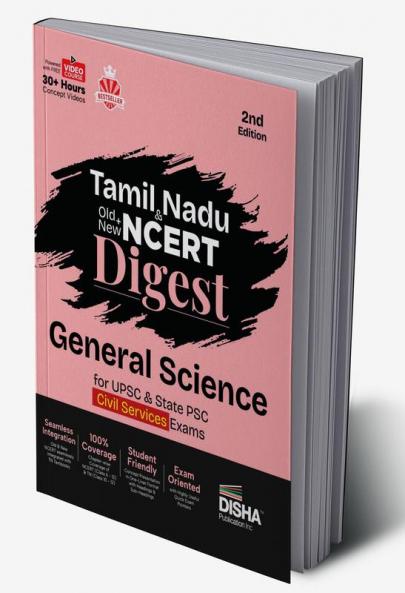 Tamil Nadu & Old + New NCERT Digest General Science for UPSC & State PSC Civil Services Exams | NCERT Class VI – X & TN Class X - XII | 30+ Hours Video | IAS Prelims & Mains