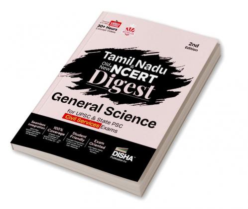 Tamil Nadu & Old + New NCERT Digest General Science for UPSC & State PSC Civil Services Exams | NCERT Class VI – X & TN Class X - XII | 30+ Hours Video | IAS Prelims & Mains