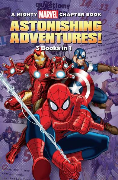 Marvel : Astonishing Adventures! : 3 Books in 1