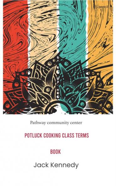 Potluck cooking class terms book