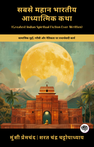 Greatest Indian Spiritual Fiction Ever Written: Realistic Works on Social Issues Poverty & Morality (including Godan Karmabhoomi Parineeta & more!)(Grapevine Books); सबसे महान भारतीय आध्यात्मिक कथा: सामाजिक मुद्दों गरीबी और नैतिकता पर यथार्थवादी कार्य (गोदान कर्मभूमि परिणीता और अधिक सहित!)(ग्रेपवाइन बुक्स)