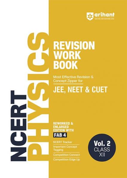 NCERT Revision Workbook Physics Vol. 2 (Class XII) for JEE, NEET & CUET