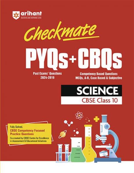 Checkmate CBSE Class 10  Science | PYQs & CBQs | First Edition