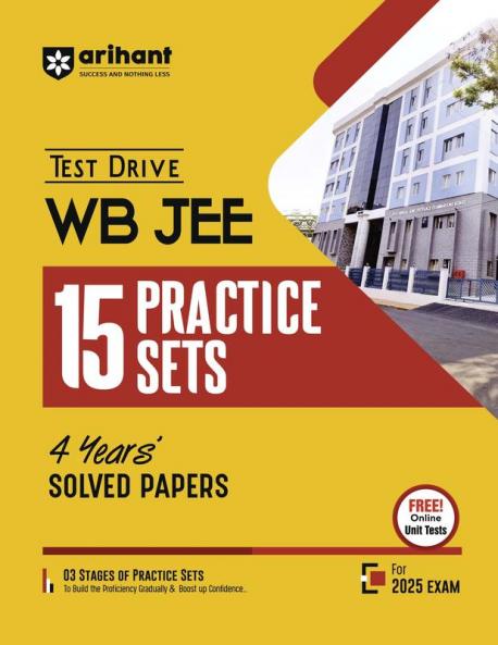 Test Drive WB JEE 15 Practice Sets 4 Years Solved Papers