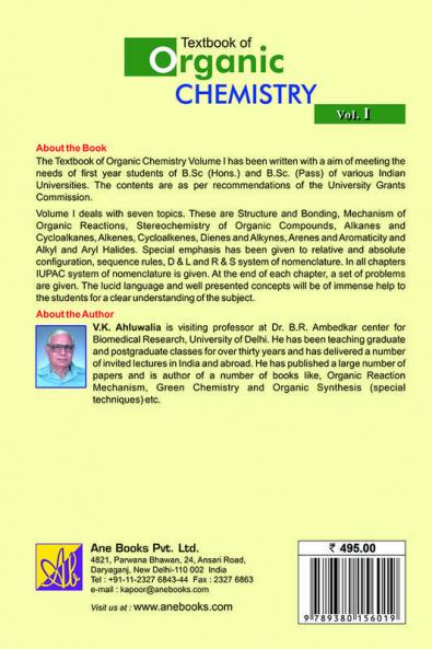 Textbook Of Organic Chemistry Vol.I