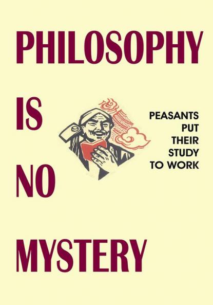 Philosophy Is No Mystery