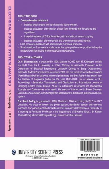 Electrical Power System Analysis