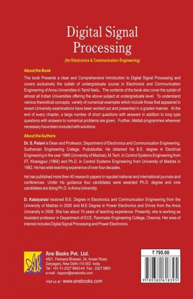 Digital Signal Processing: For ECE