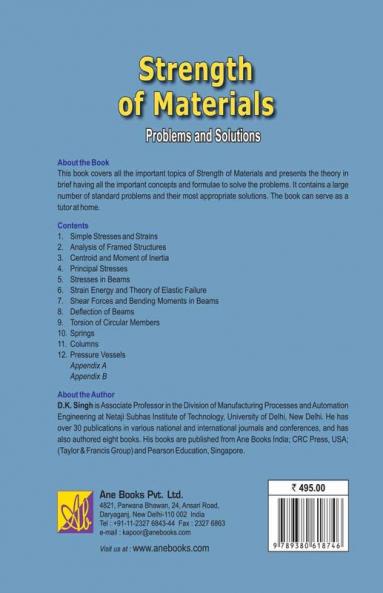 Strength of Materials: Problems and Solutions