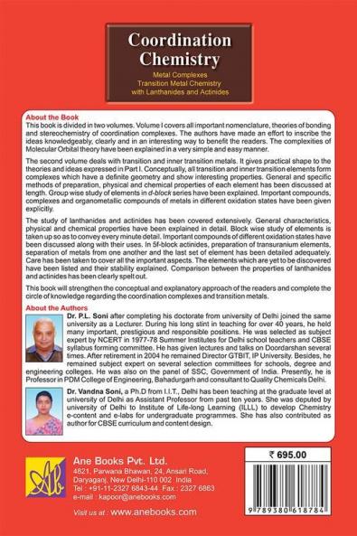 Coordination Chemistry