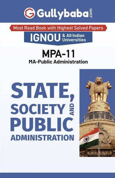 MPA-11 - State Society and Public Administration