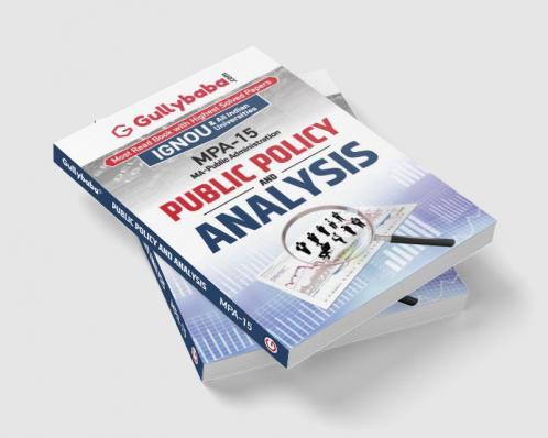 MPA-015 Public Policy and Analysis