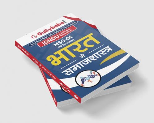 MSO-004 Sociology In India