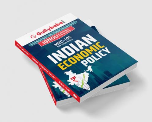 MEC-105 Indian Economic Policy