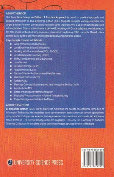 Java Enterprise Edition : A Practical Approach