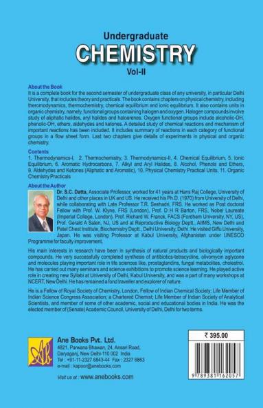 Undergraduate Chemistry Vol. 2