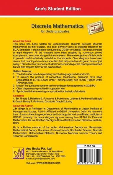 Discrete Mathematics For Undergraduates