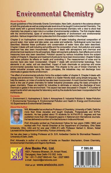Environmental Chemistry 2nd ED