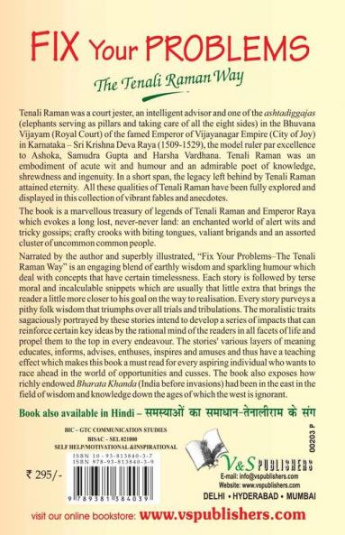 Fix Your Problems - The Tenali Raman Way