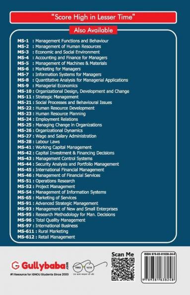 MS-42 Capital Investment and Financing Decision