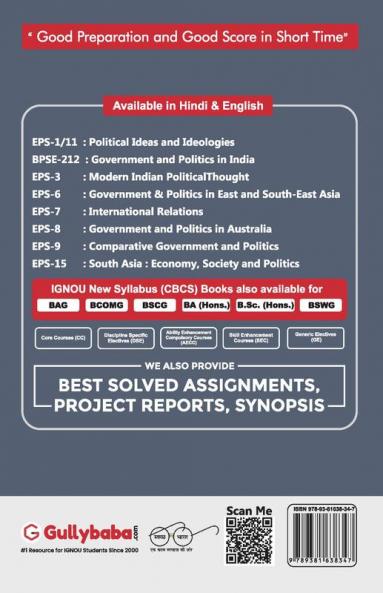 EPS-2/12 Government and Politics in India