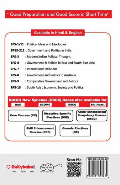 EPS-15 South Asia: Economy Society And Politics