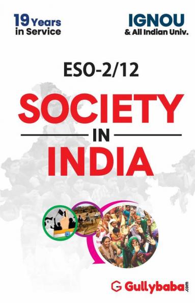 ESO-2/12 Society In India