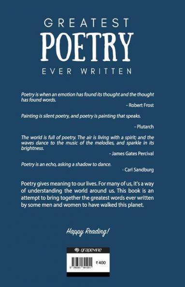 Greatest Poetry Ever Written