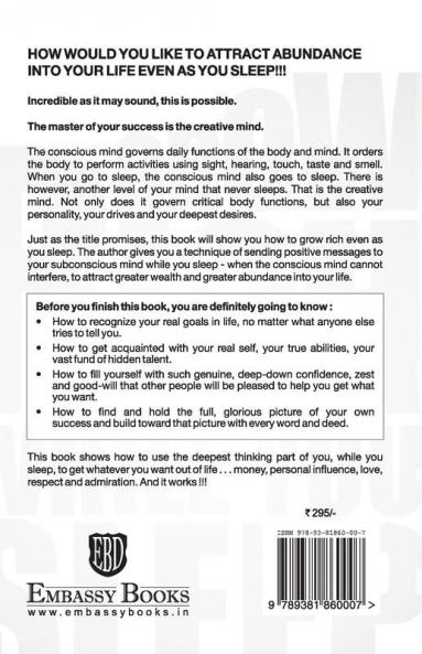 Grow Rich While You Sleep