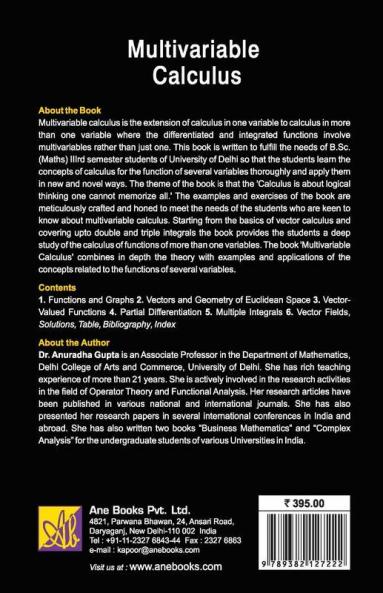 Multivariable Calculus