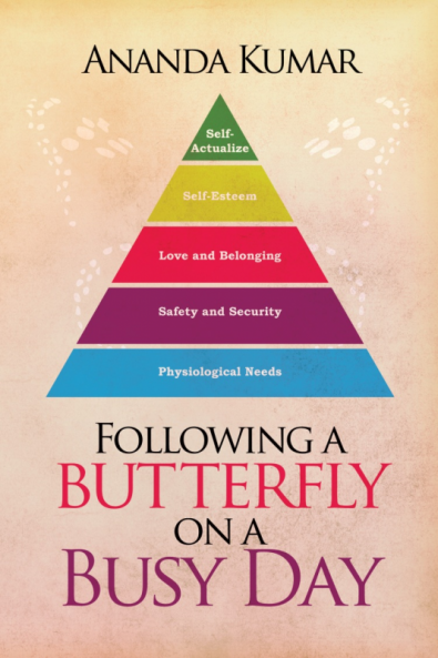 Following a butterfly on a busy day