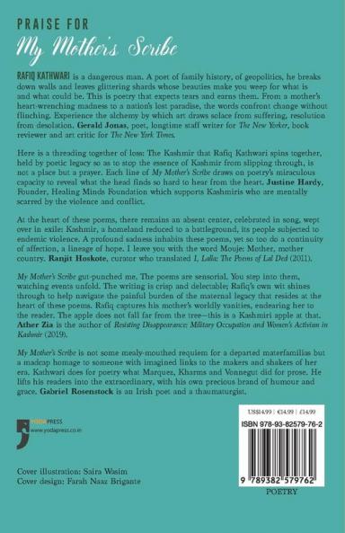 My Mother's Scribe: Poems and Tales