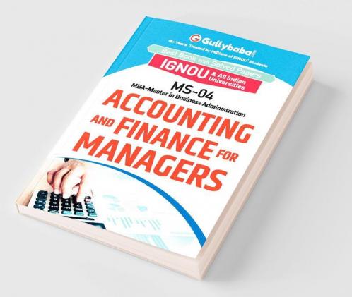 MS-04 Accounting and Finance for Managers