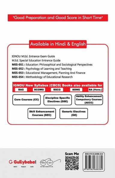 MES-054 Methodology of Educational Research
