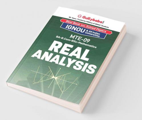 MTE-09 Real Analysis