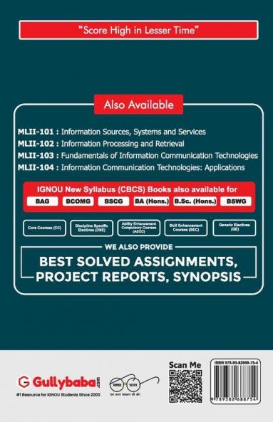 MLII-104 Information Communication Technologies: Applications