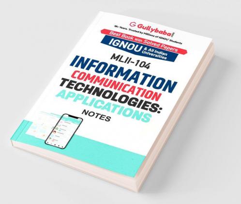 MLII-104 Information Communication Technologies: Applications
