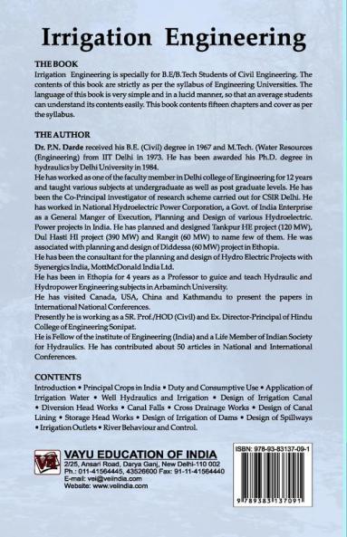 Irrigation Engineering
