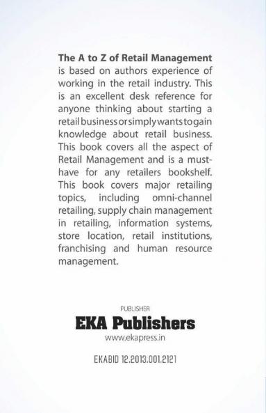 The A to Z of Retail Management