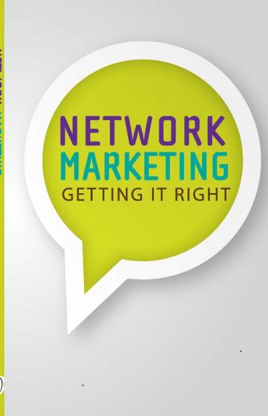 Network Marketing : Getting It Right