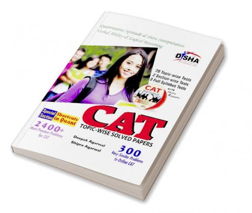 CAT Topic-wise Solved Papers with Test & Assessment CD 8th edition