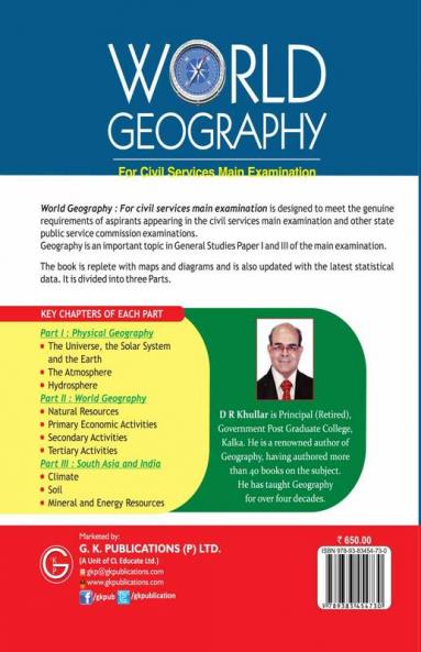 World Geography for Civil Services Main Examination